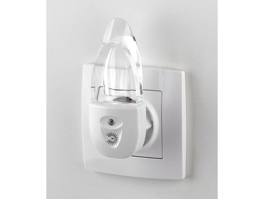 Декоративный светильник ЭРА NN-618-LS-W белый ночник сенсорный LED